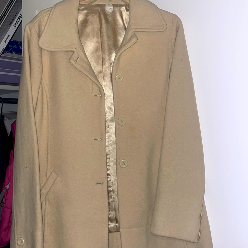 Beautiful cream wool jacket